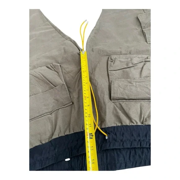 MNML Drawstring Cargo Jogger Pants Men’s Large Green Organic Cotton Size XXXL